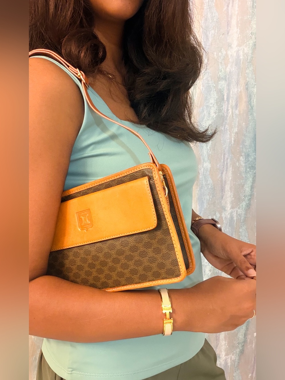 Celine Macadam Monogram Crossbody - Picture 1 of 15